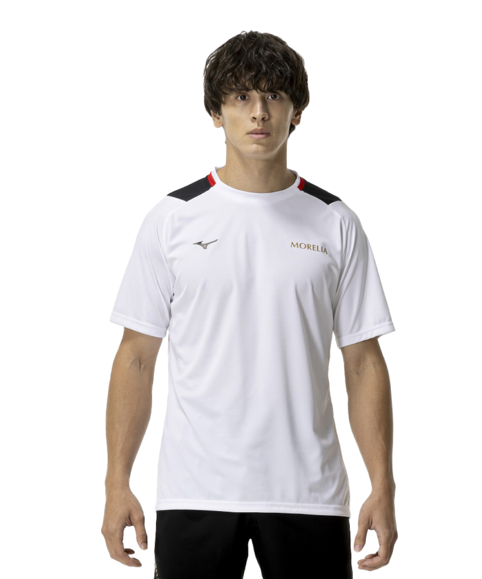 ミズノ(MIZUNO) サッカーウェア プラクティスシャツ 半袖 ON モレリア