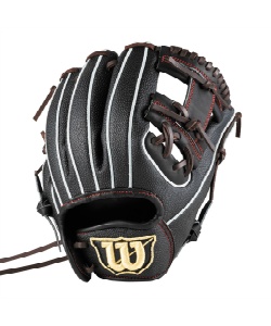 Wilson(ウィルソン) 軟式グローブ グリーン×ブラック RHN5LF 野球 ウィルソン 軟式グローブ グラブワナビーヒーロー デュアル