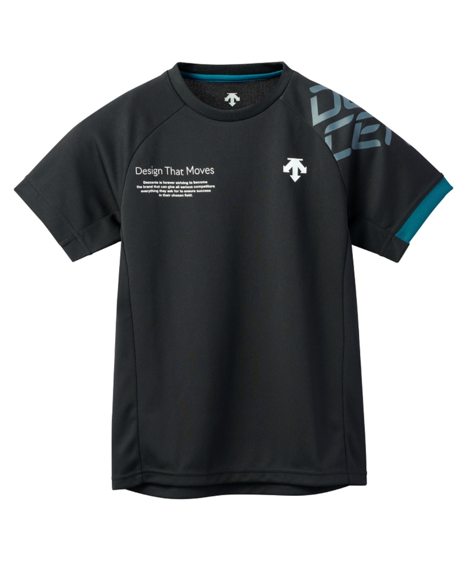 デサントPanasonic バレーボールシャツ 青 黒 デサントPanasonic バレーボールシャツ 青 黒 デサント バレーボール