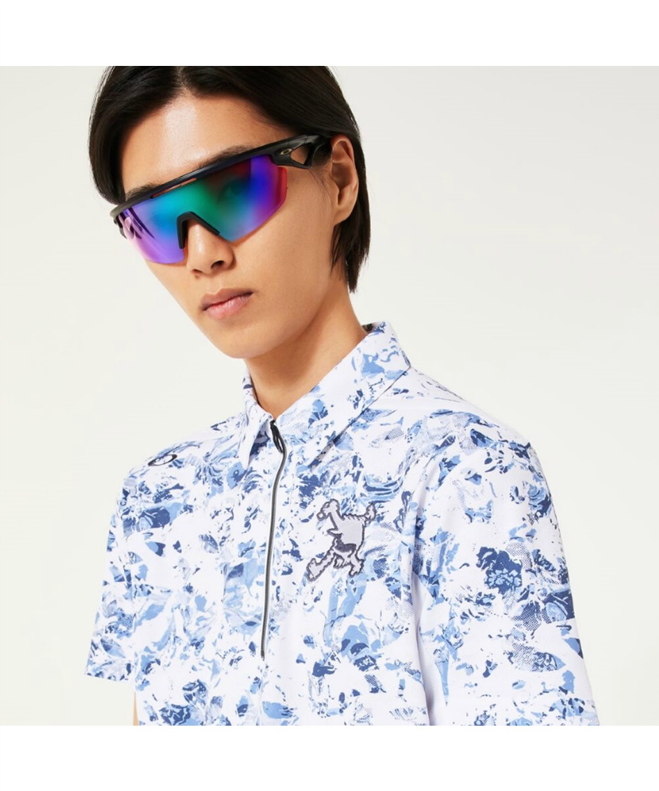 ゴルフウェア ポロシャツ 半袖スカルグラフィック半袖ポロFOA407598