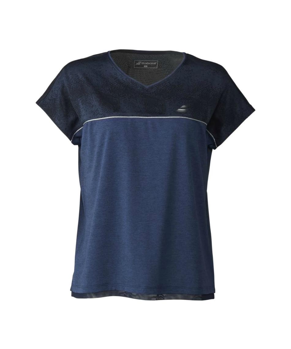 バボラ(Babolat) テニスウェア バドミントンウェア Tシャツ 半袖 VS