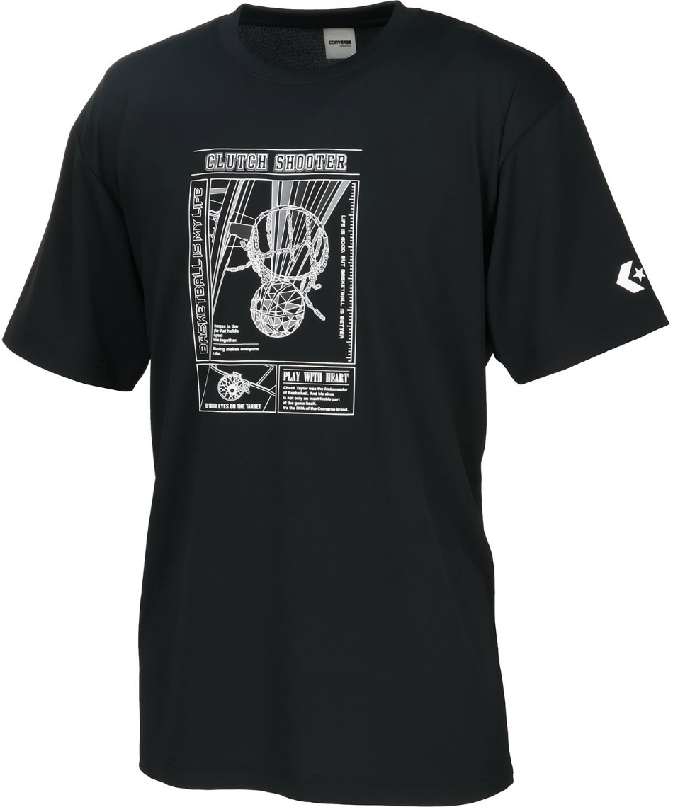 バスケットボールウェア 半袖シャツ プリントTシャツ CB251362