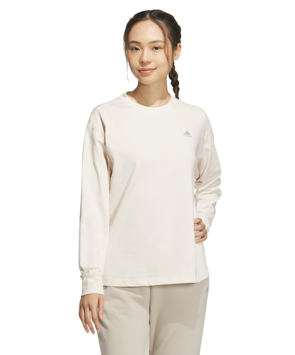 プラダ　上質コットン長袖Tシャツ　新品未使用　定価8万位 プラダ 上質コットン長袖Tシャツ 新品未使用 定価8万位 レディース