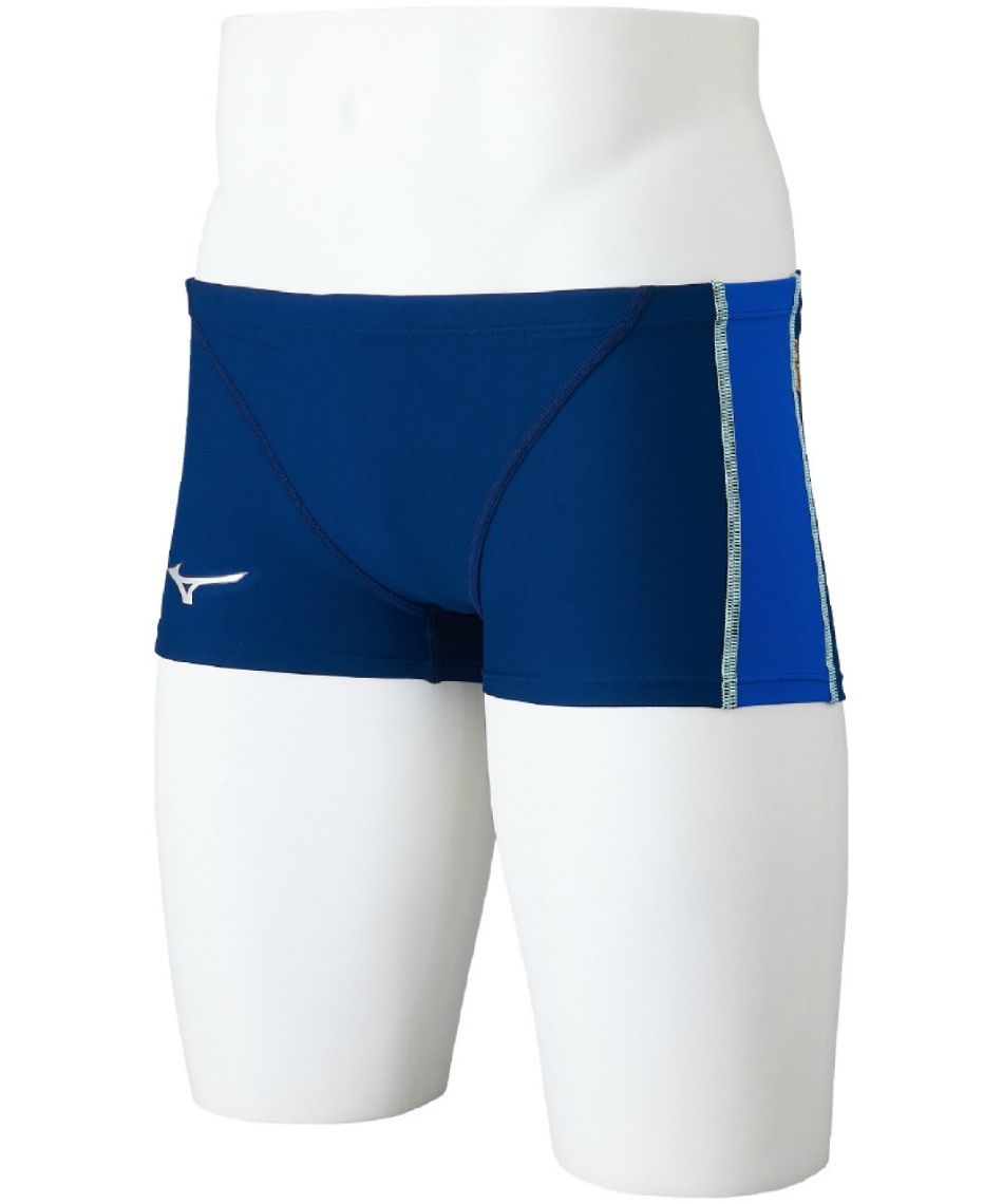Mizuno 練習用水着 エクサースーツ スーパーショート ホワイト/ブルー Amazon.co.jp: MIZUNO(ミズノ) スイム 水泳 競泳 練習用 メンズ