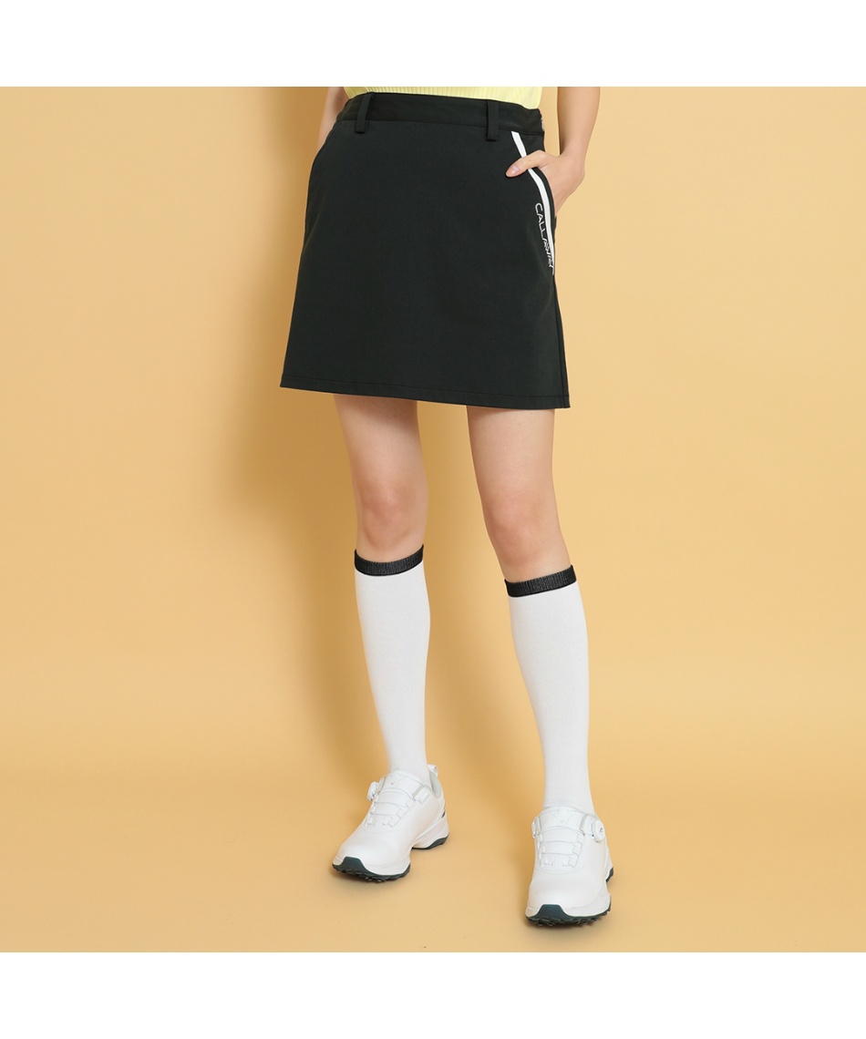 新品 Callaway ストライプゴルフスカート 8WAYストレッチ　サイズM 新品 Callaway ストライプゴルフスカート 8WAYストレッチ サイズ