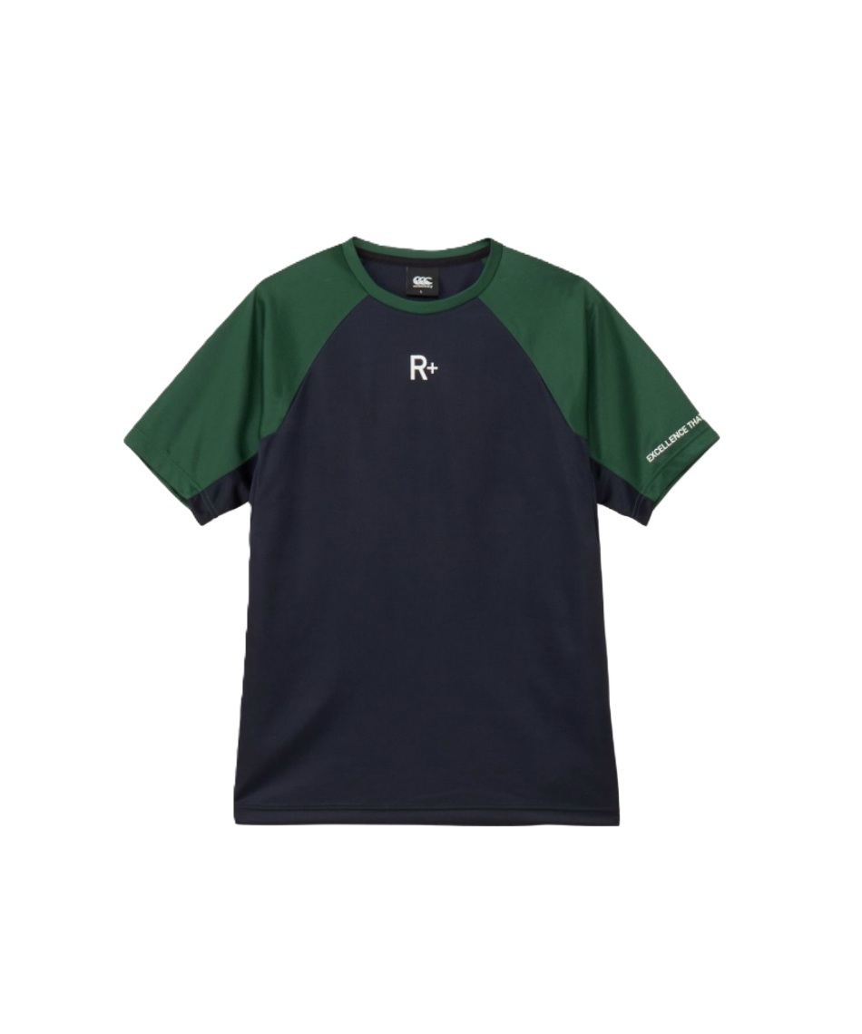 【新品未使用】カンタベリーR+　CanonイーグルスパフォーマンスTシャツ黒XL 新品未使用】カンタベリー R+ Canonイーグルス パフォーマンスT