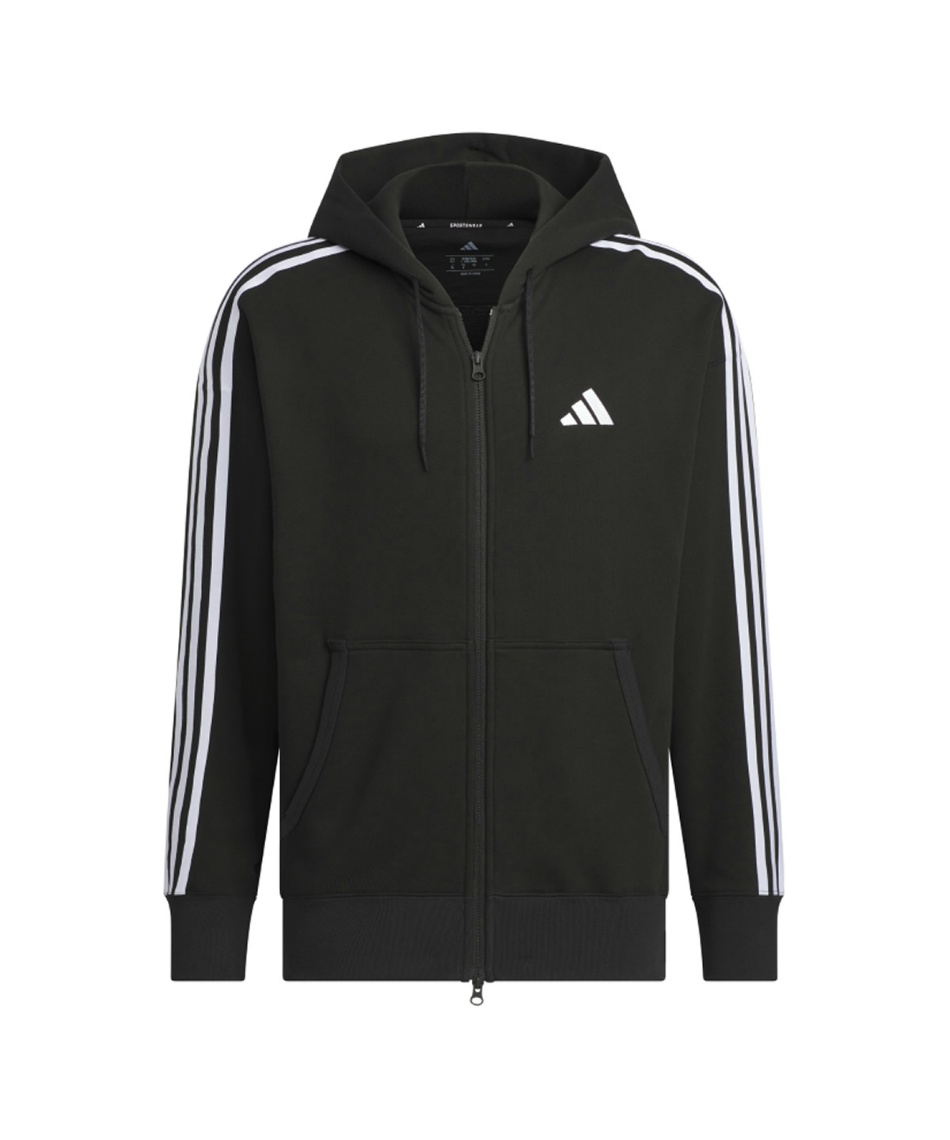 スウェットジャケット エッセンシャルズ プラス スリーストライプス