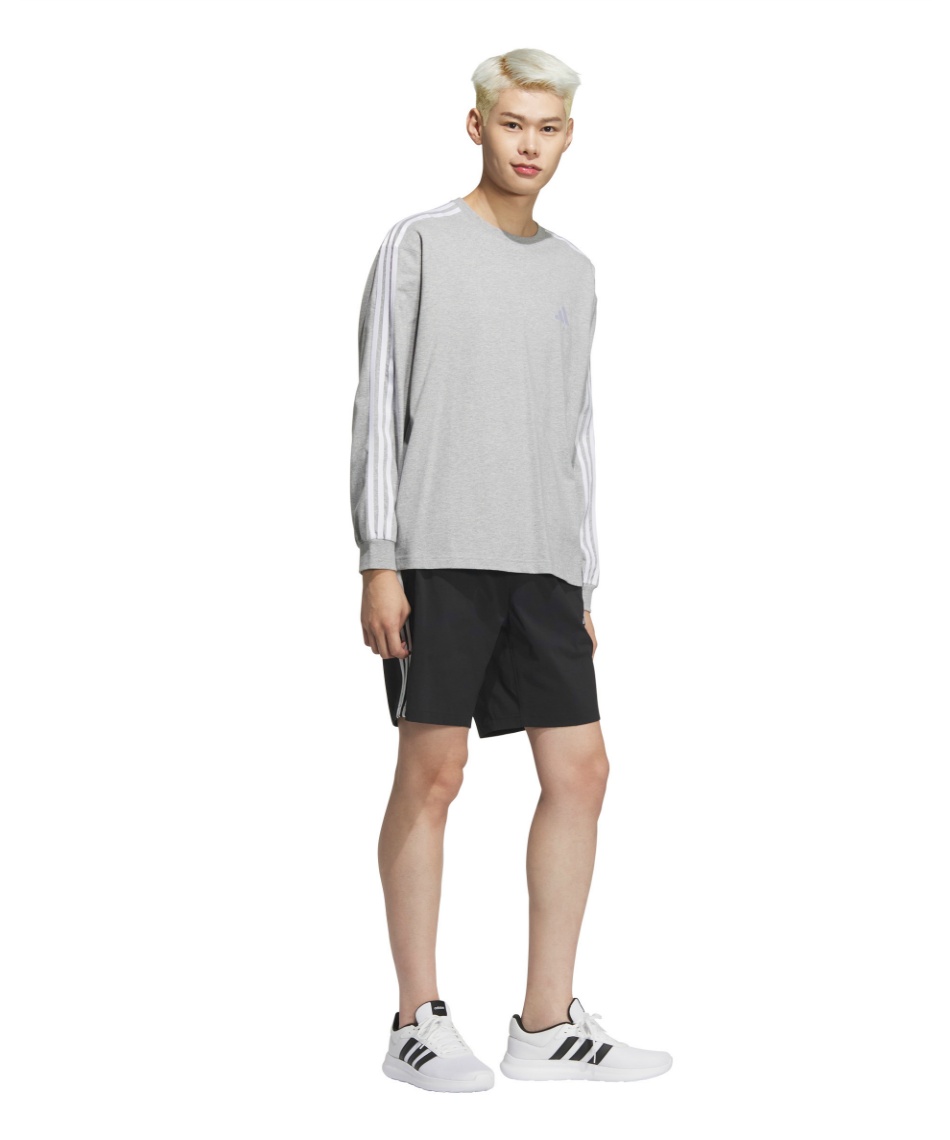 アディダス(adidas) Tシャツ 長袖 エッセンシャルズ プラス ルーズ