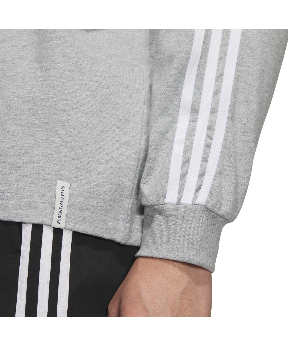 Tシャツ 長袖 エッセンシャルズ プラス ルーズフィット スリー