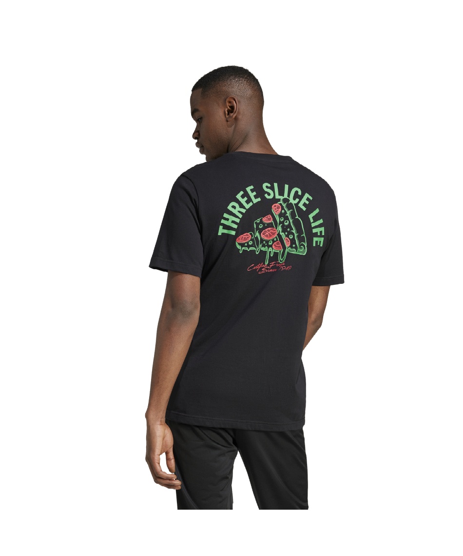 アディダス(adidas) Tシャツ 半袖 ラウンジ ピザグラフィック