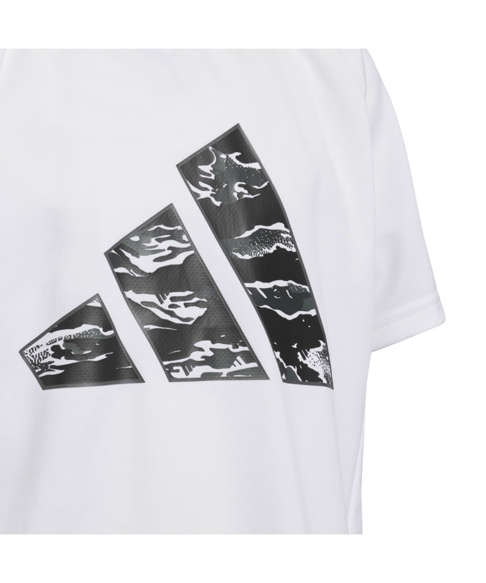 Tシャツ 半袖 キッズ エッセンシャルズ 3バー カモ柄 半袖Tシャツ