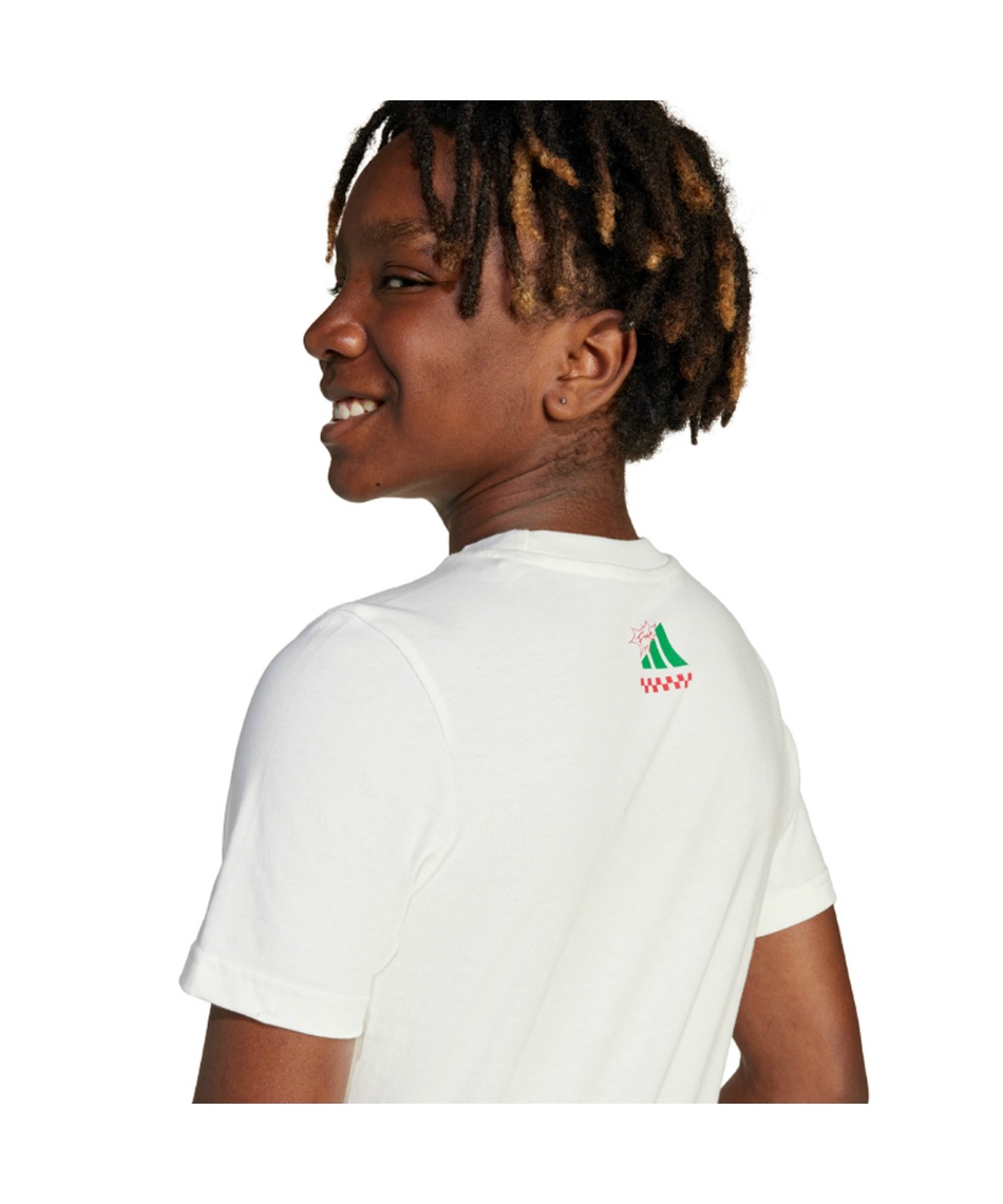 アディダス(adidas) Tシャツ 半袖 ラウンジ ピザグラフィック 半袖T