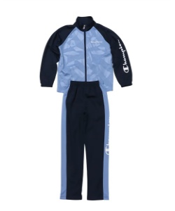 Champion チャンピオン CK-BSW01 キッズ トレーニングスーツ ペールブルー (310) 140サイズ 新品 Champion チャンピオン フィットネスウェア ジュニア TRAINING