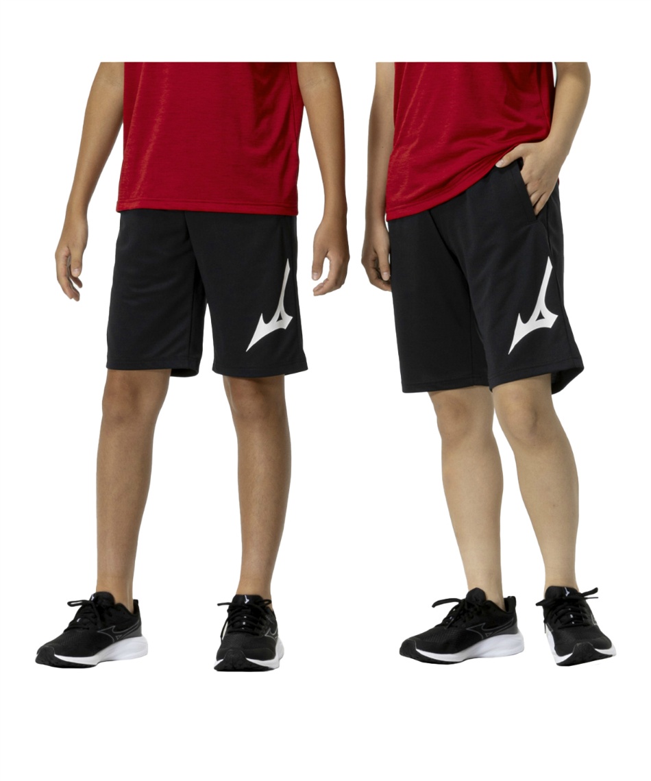 りゅ。　Mizuno ハーフパンツ Mホワイト/ブラック2枚セット aozoraya-sp_aoz-miz-32md2190