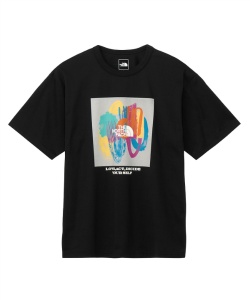 l|Cg58pt 9% OFF^SALE yzUEm[XEtFCX(THE NORTH FACE) TVc  CR MESSAGE TEE NTM32401-K yKiz Y fB[X K L