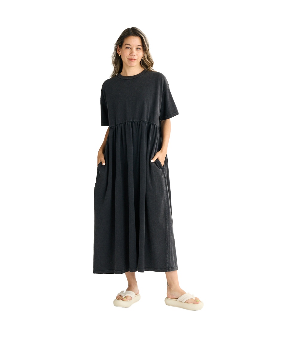 ロキシー ROXY ワンピース 半袖 レディース ESNC OF LIFE半袖Tドレス RDR251092 ロキシー(ROXY) ワンピース 半袖 ESNC OF LIFE半袖Tドレス RDR251092