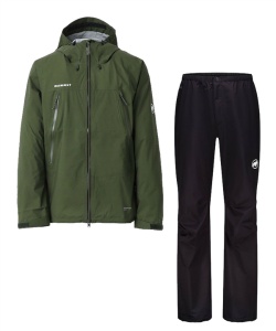 マムート(MAMMUT) レインウェア上下セット JP マサオライト