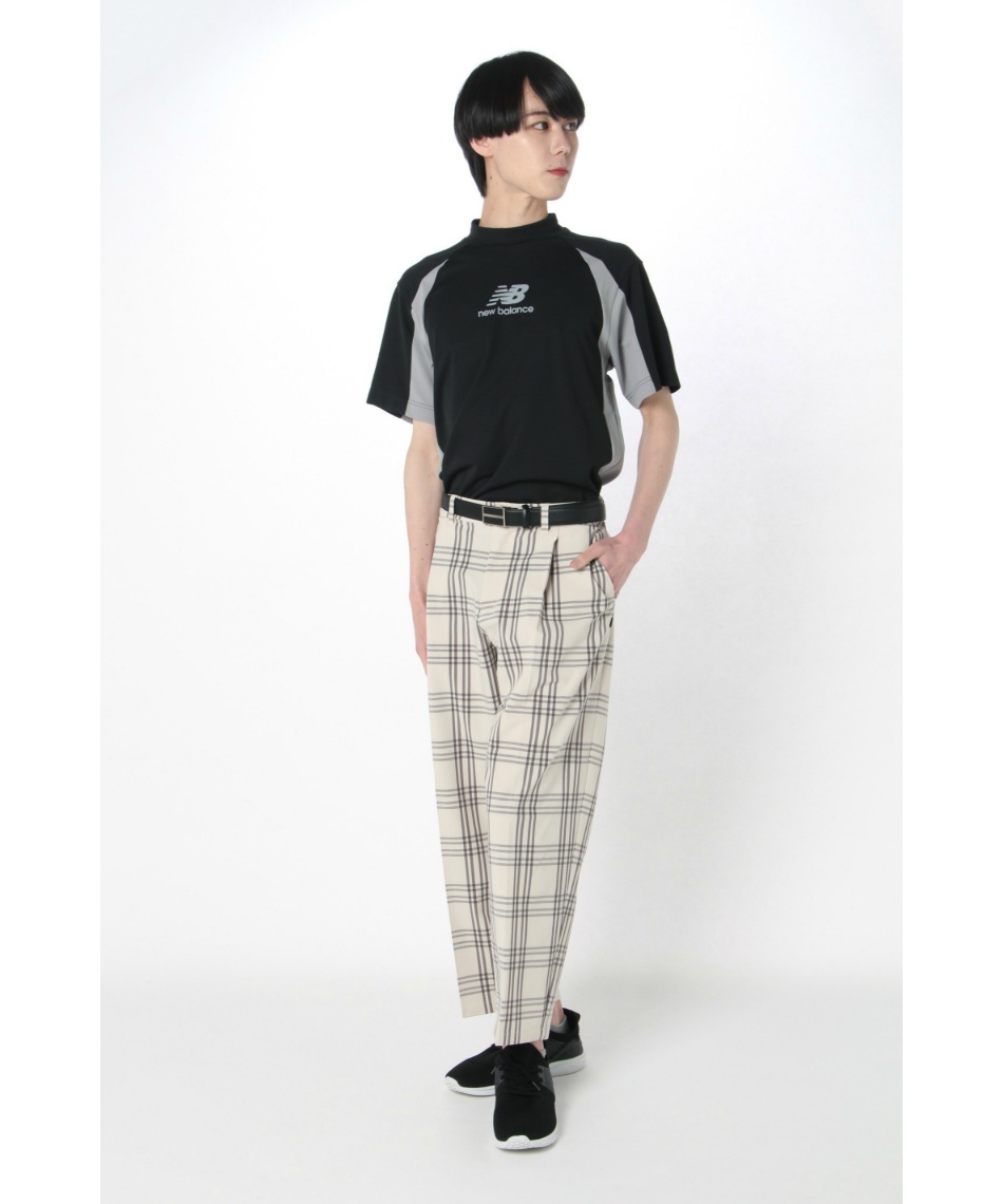 ゴルフウェア 半袖シャツモックネック半袖シャツ012-5166001