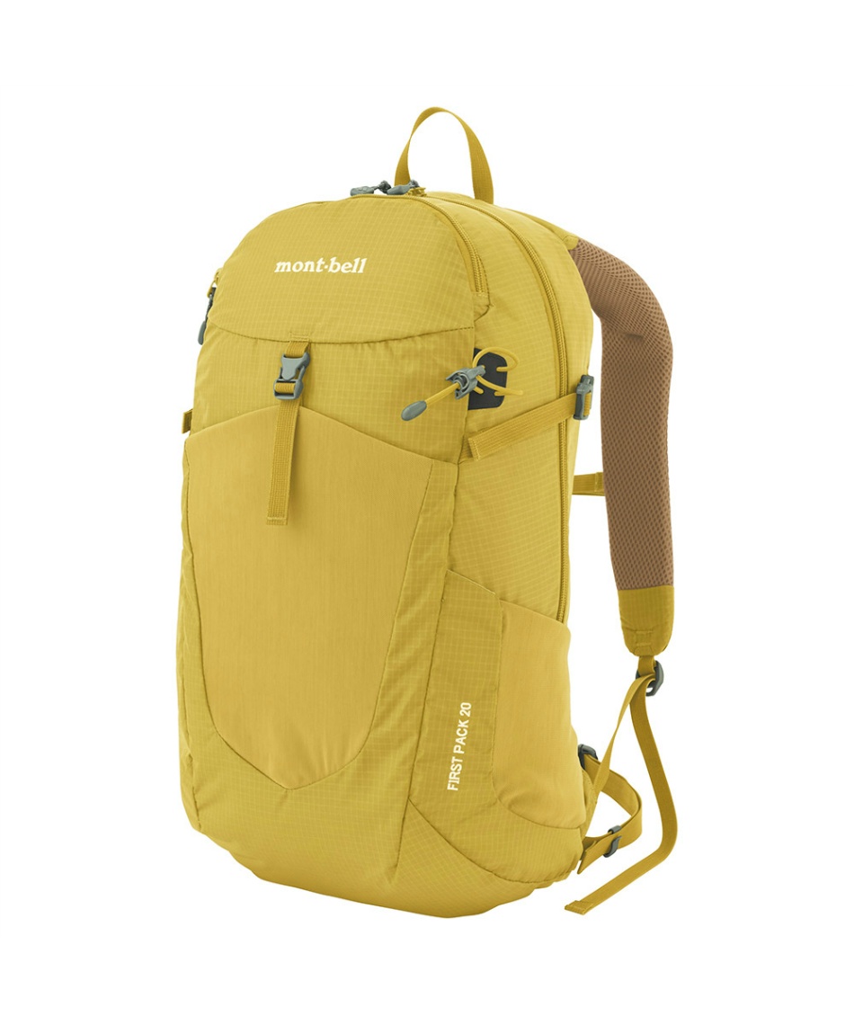 美品　mont-bell　フィルストパック 20 Women's　イエロー バックパック フィルストパック 20 Women's 1133174-YL | スポーツ用品