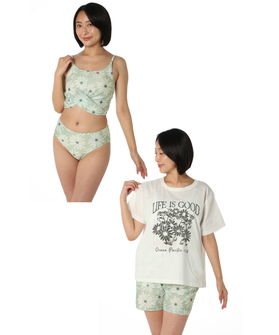 オーシャンパシフィック(Ocean Pacific) 水着 ビキニ バック