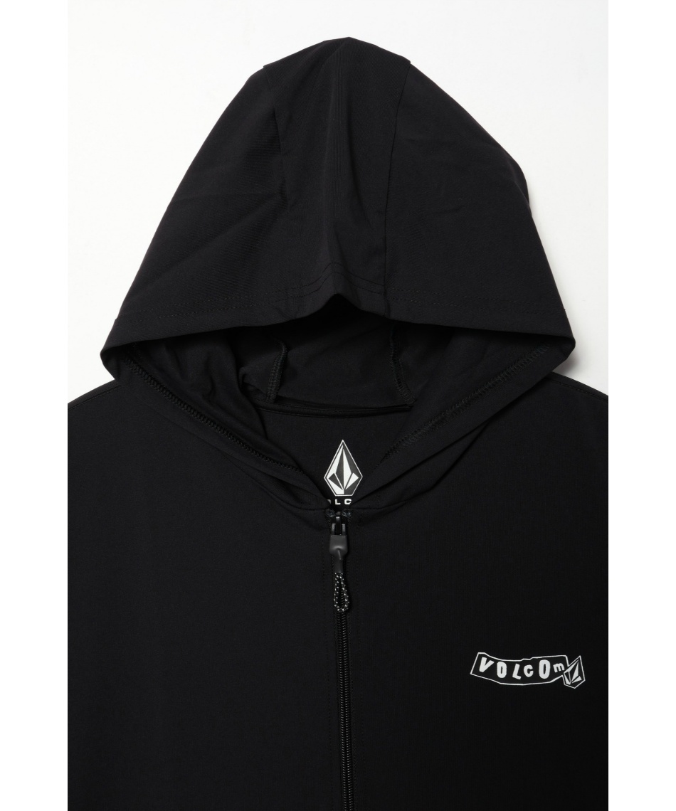 ラッシュガード 長袖 PISTOL SURF ZIP HOOD ピストル サーフ ジップ