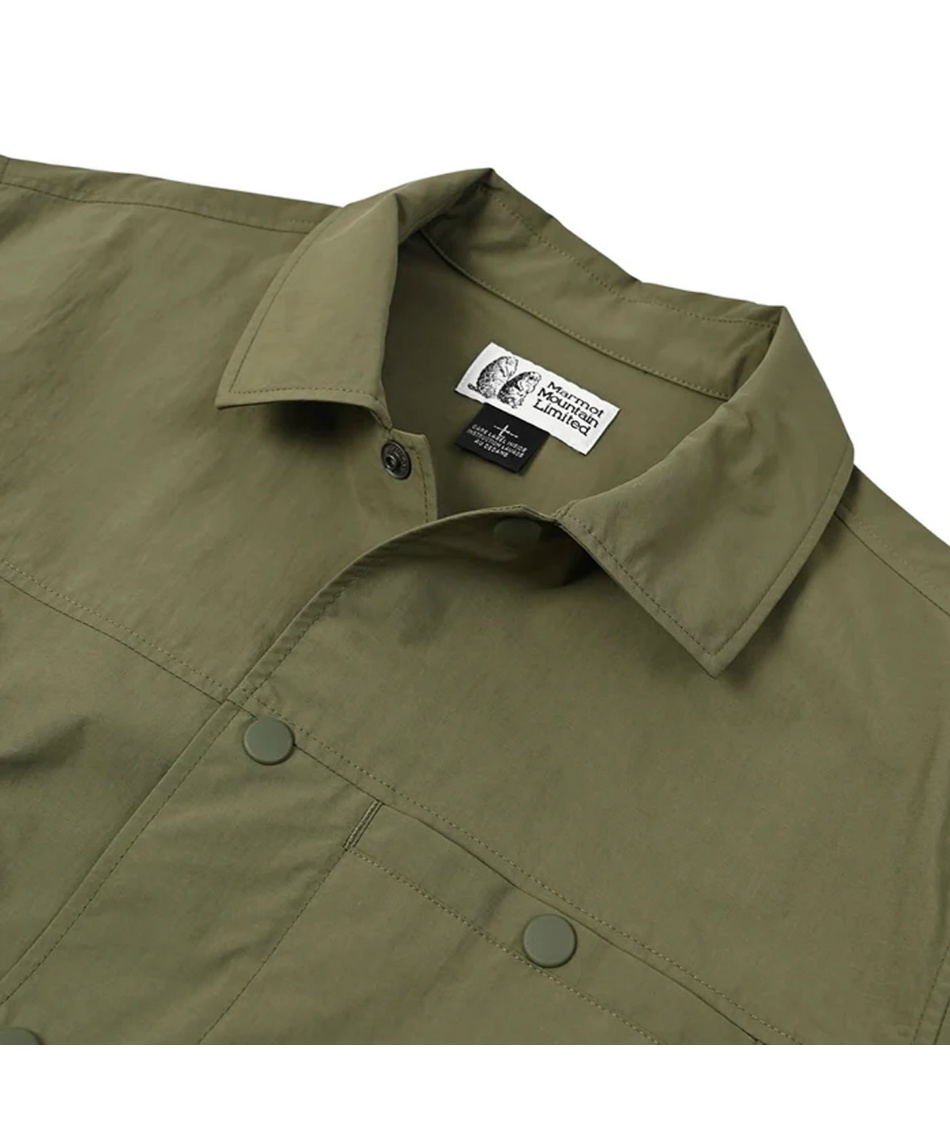 アウトドア ジャケット ガニソンコーチジャケット MTSS25MJK015-KHAKI