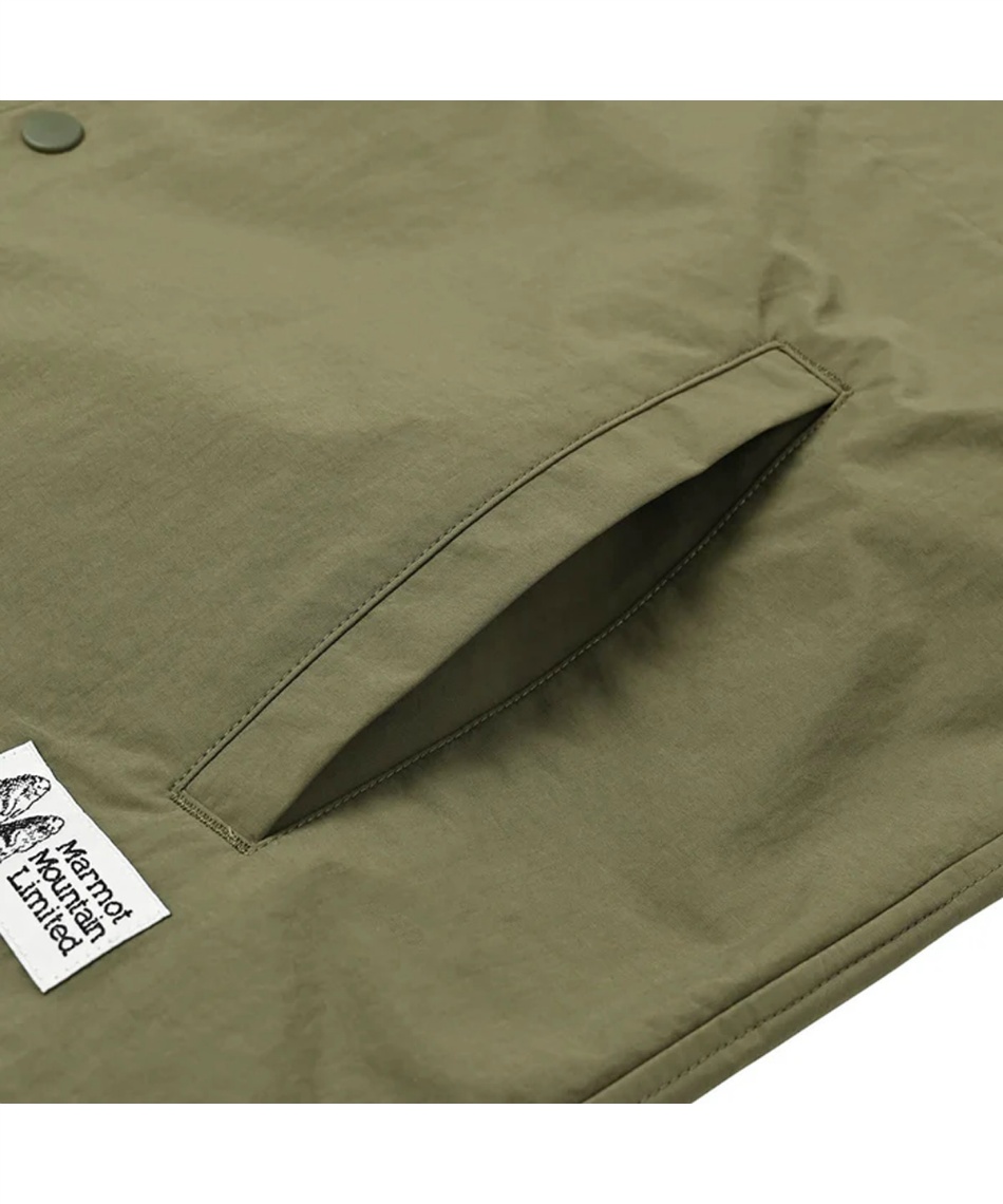 アウトドア ジャケット ガニソンコーチジャケット MTSS25MJK015-KHAKI