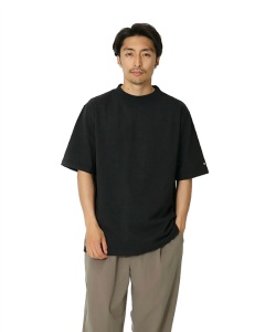 l|Cg58pt 22% OFF^SALE yzXm[s[N(snow peak) TVc  Recycled Cotton Mockneck T-Shirt TS-25SU403-BLACK Y BLACK M
