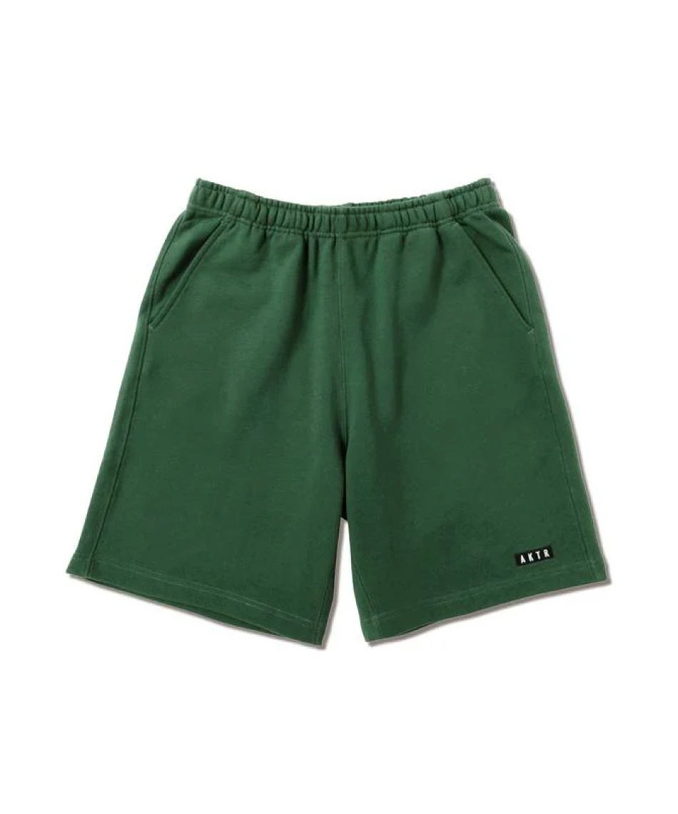 l|Cg68pt 24% OFF^SALE yzAN^[(AKTR) oXPbg{[ n[tpc AKTR LOGO SWEAT SHORTS 125-029002 Y fB[X GREEN L