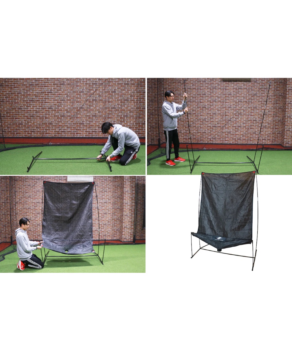 半年保証付き】野球 ゲージ ネット オートリターンネット・投打(マシン