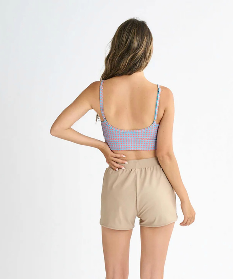 ロキシー(ROXY) 水着 ビキニ PICNIC GINGHAM ウィメンズ 長袖