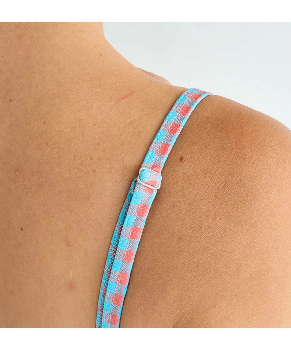 ロキシー(ROXY) 水着 ビキニ PICNIC GINGHAM ウィメンズ 長袖ラッシュT