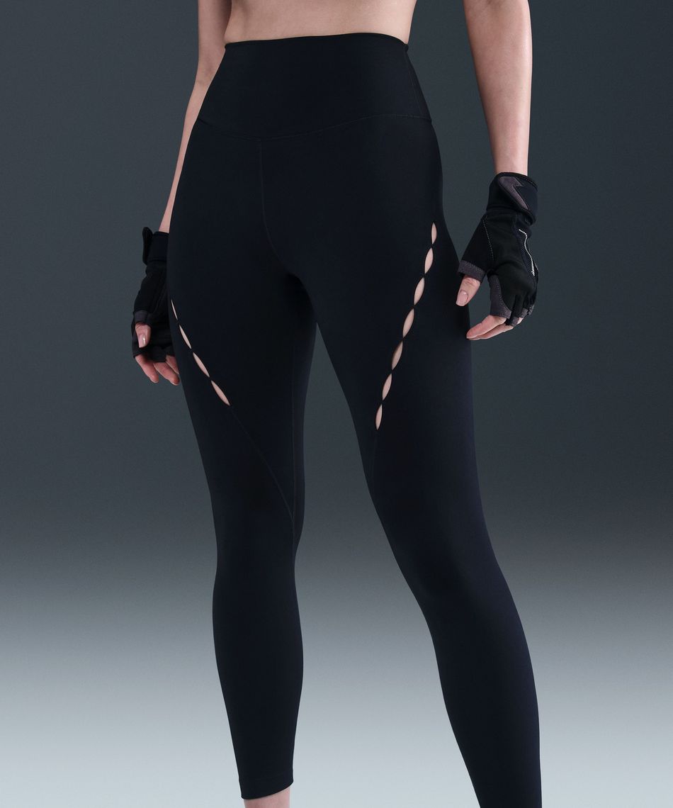 ナイキ(NIKE) カプリタイツ F DF ワン ホール HR7／8タイツ HJ7229-010