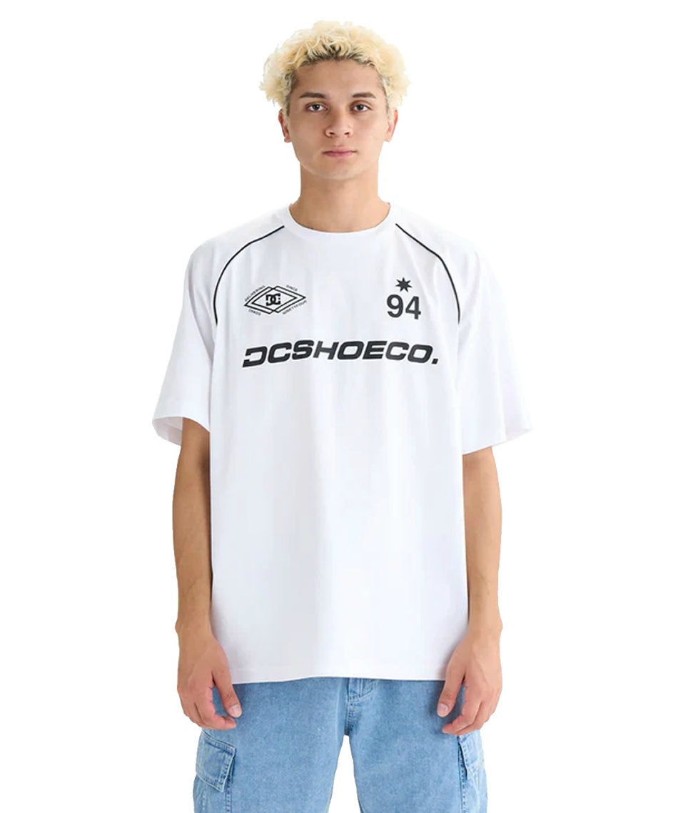 l|Cg45pt 5% OFF^SALE fB[V[(DC) bVK[h  DC Shoes 25 TECH FC SS DST252016 yKiz Y WHT XL
