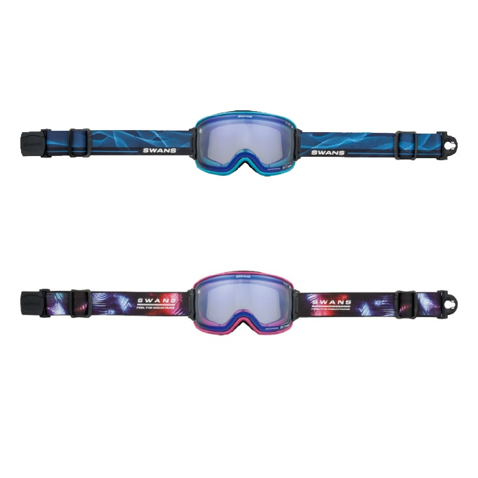 【予約】【早期品番】スワンズ SWANS スキー スノーボードゴーグル 眼鏡対応 メンズ レディース RIDGELINE RL-MDH-CMITBL