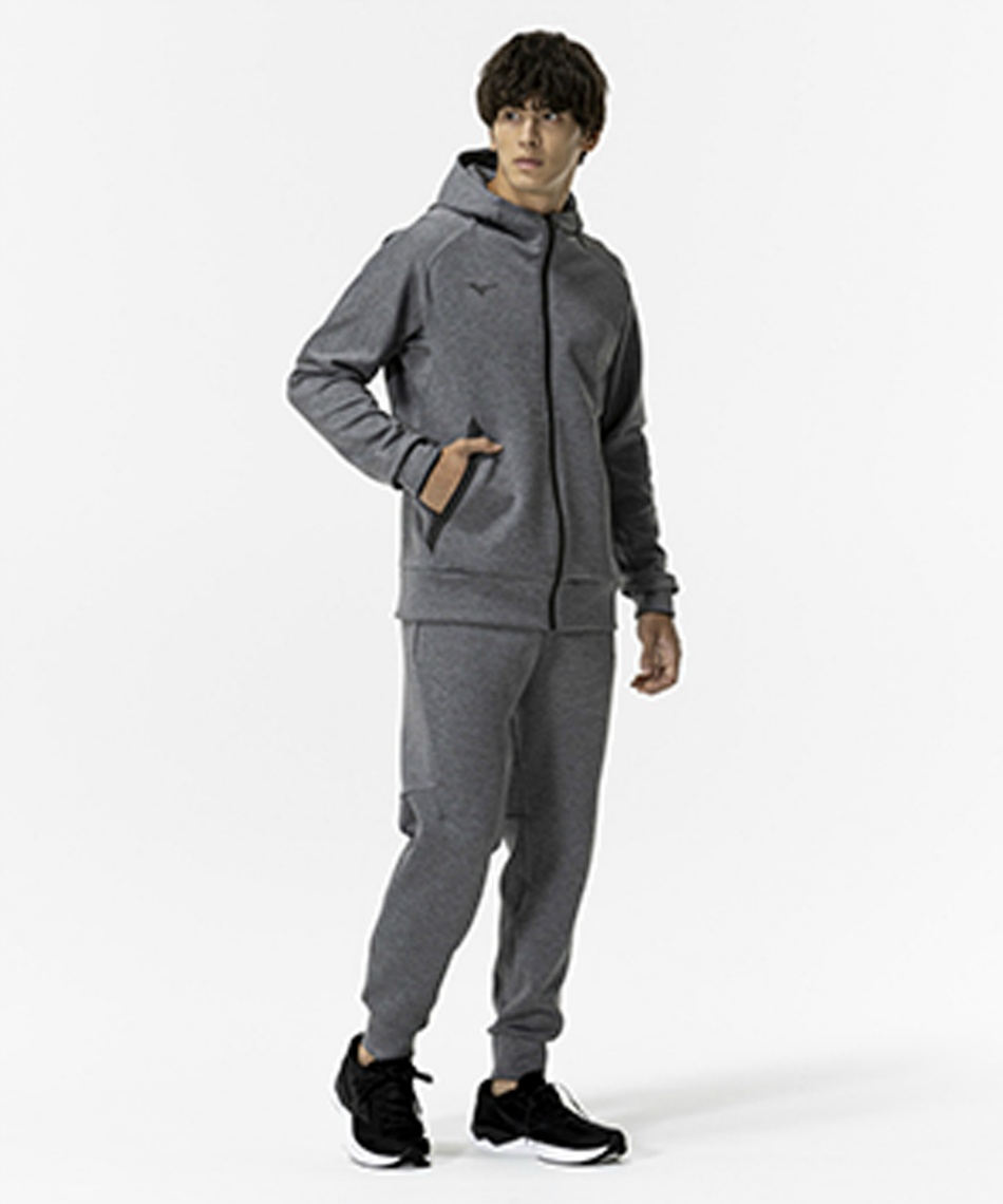 MIZUNO スウェットパーカー　グレー　 32MCC050 Mサイズ Amazon.co.jp: [ミズノ] スウェットジャケット メンズ