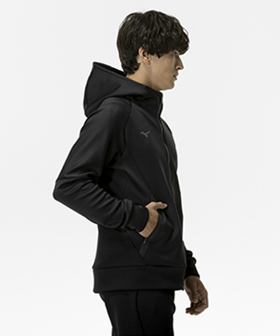 ミズノ(MIZUNO) スウェットパーカー ストレッチスウェットフーディ