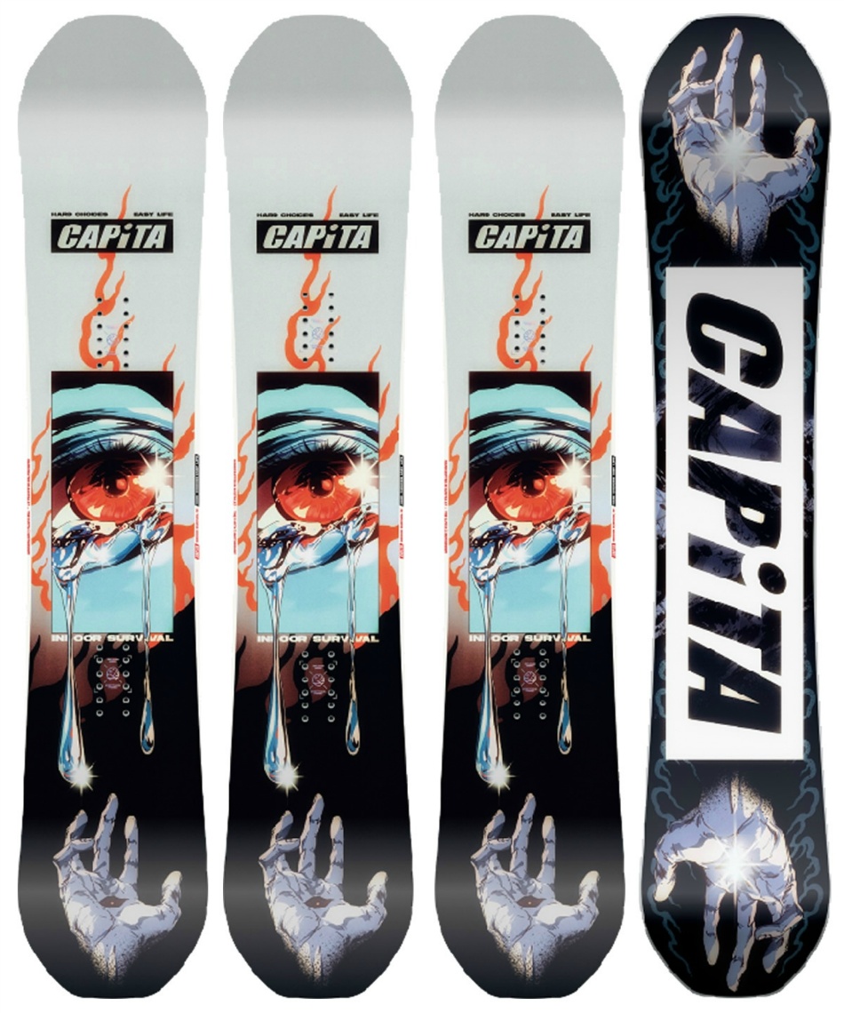 キャピタ(CAPITA) スノーボード 板 インドアサバイバル INDOOR