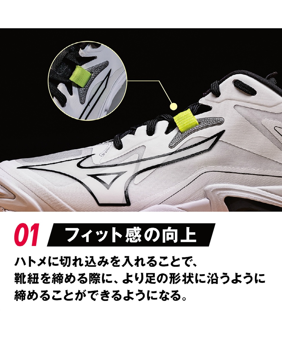9月5日発売】 ミズノ(MIZUNO) バレーシューズ 限定 ウエーブ