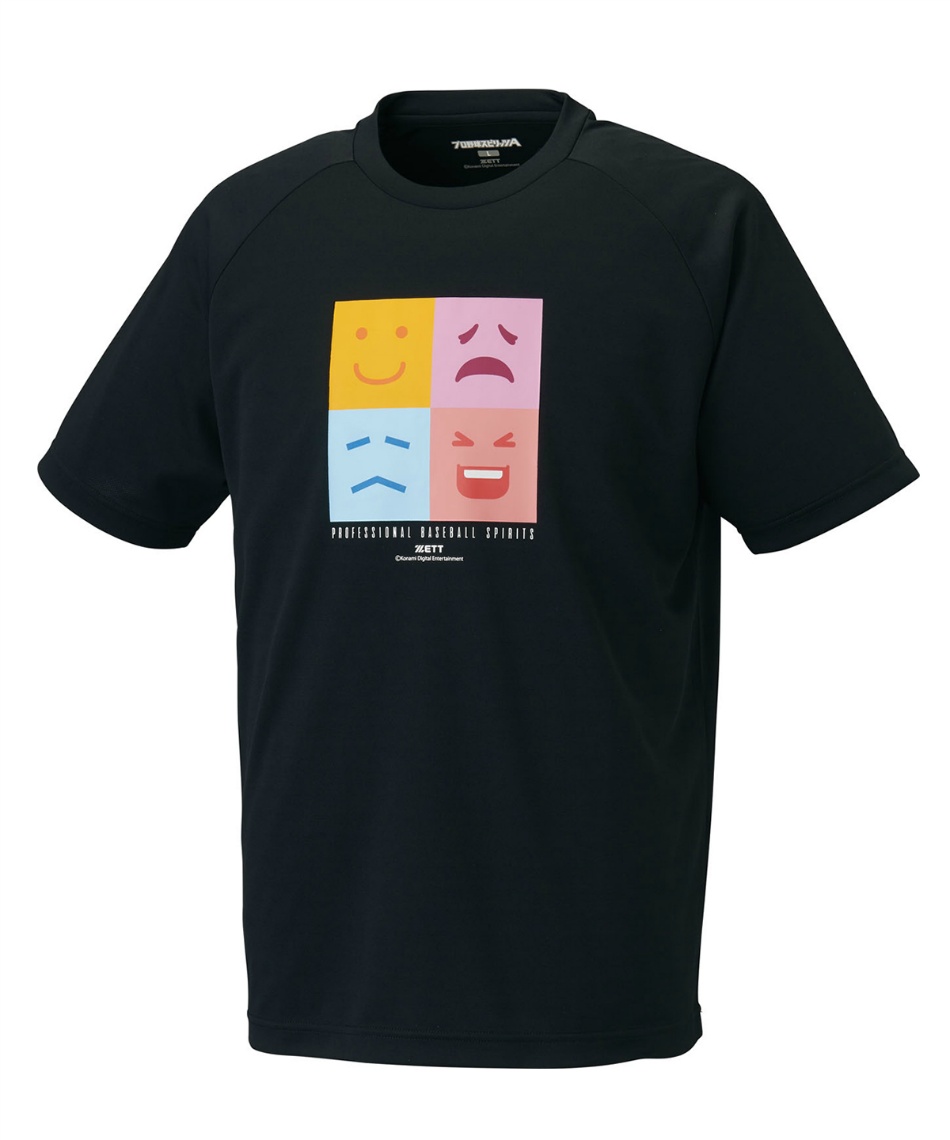 ゼット(ZETT) 野球ウェア 半袖Tシャツ プロスピA 調子君コラボTシャツ