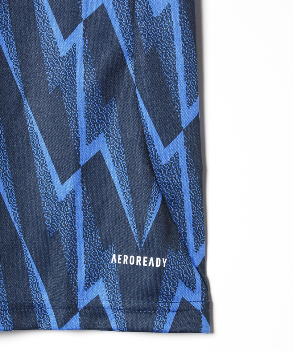 adidas .NIKE.acicsサッカーシャツ 青白 ストライプ.17枚 楽天市場】アディダス キッズ tシャツ メッシュ 半袖 白