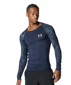 l|Cg61pt yzA_[A[}[(UNDER ARMOUR) A_[EFA  UA HEATGEAR COMPRESSION CAMO LONG SLEEVE SHIRT 6007728-410 Y 410 XXL