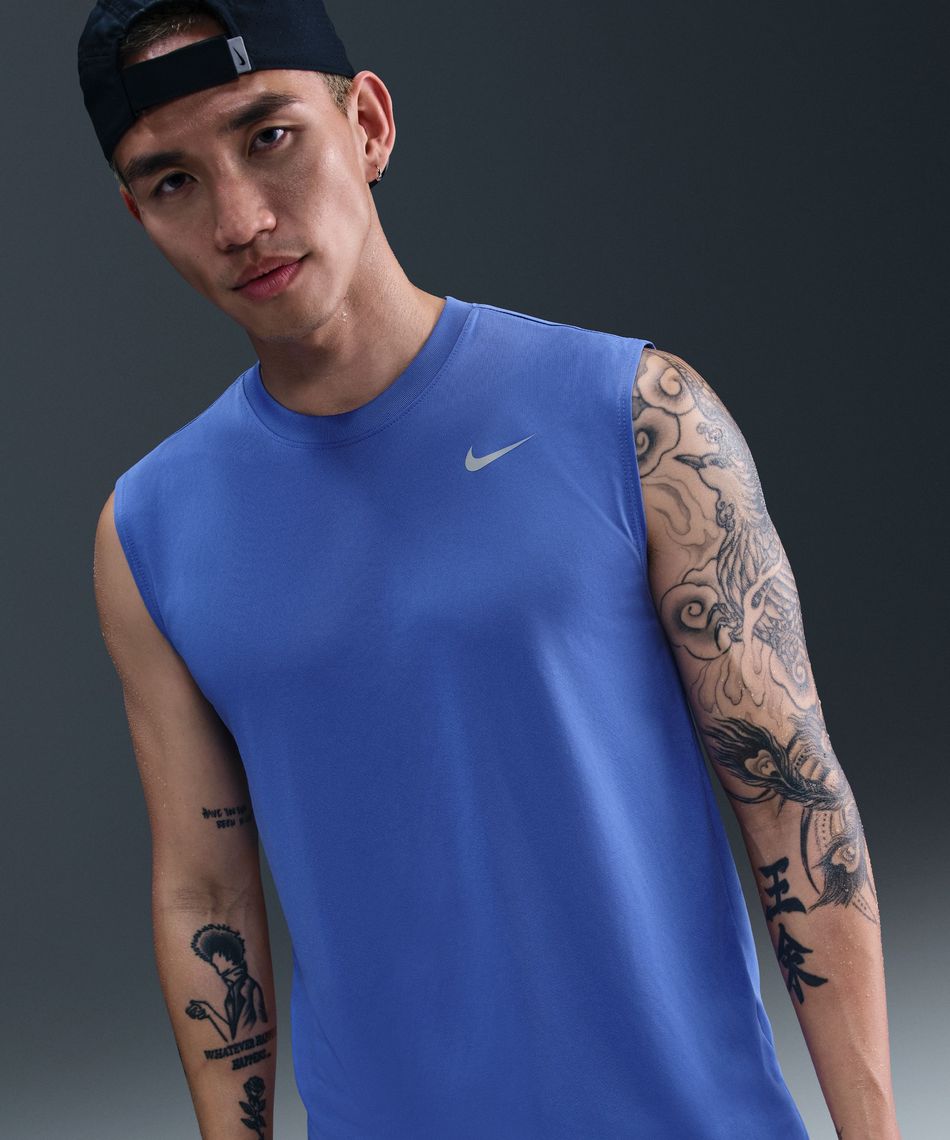 NIKE/ナイキFIT DRY、ノースリーブシャツ、スポーツウェア、XL NIKE ナイキ ノースリーブシャツ タンクトップ メンズ Dri-FIT