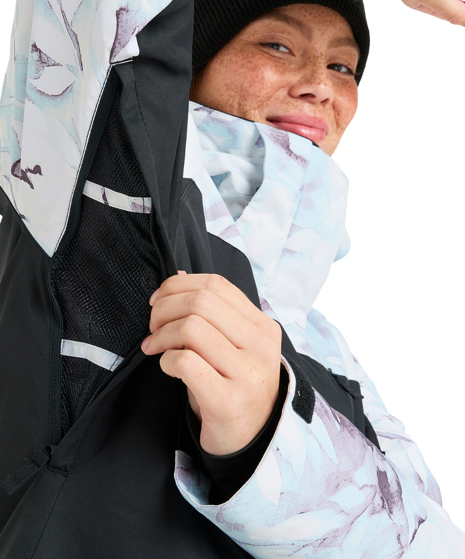 未使用 ロキシー JETTY スノーボード レディースジャケット S インナー付 ROXY（ロキシー） スノーボードウェア ジャケット レディース JETTY