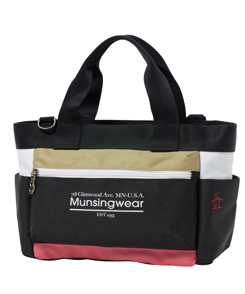 マンシング(Munsingwear) ラウンドバッグ マルチカラーカートバッグ