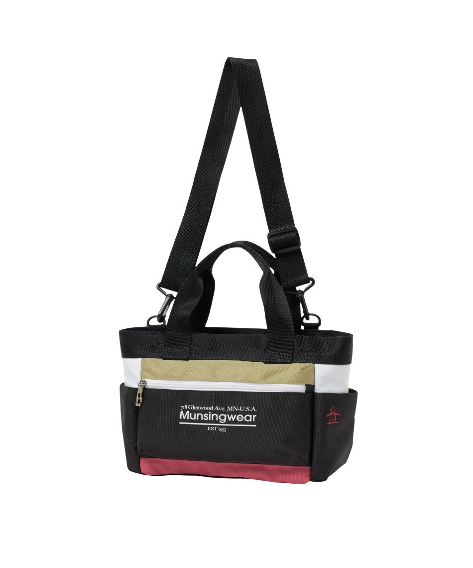 �l���|�C���g81pt 25% OFF�^SALE �y���������z�}���V���O(Munsingwear) ���E���h�o�b�O �}���`�J���[�J�[�g�o�b�O MG5FTT41L �y2025�N���f���z BK00 F