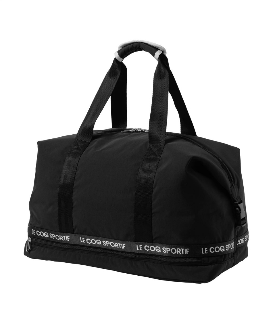 新品未使用　ルコックボストンバッグ黒 ルコックスポルティフ(le coq sportif) ボストンバッグ フラップ