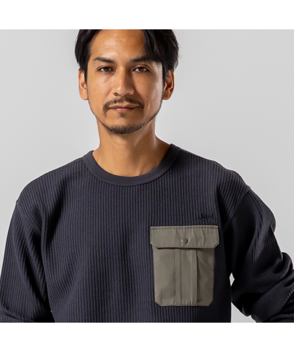 Tシャツ 長袖 サーマルニット PO JP171135E03 | スポーツ用品なら