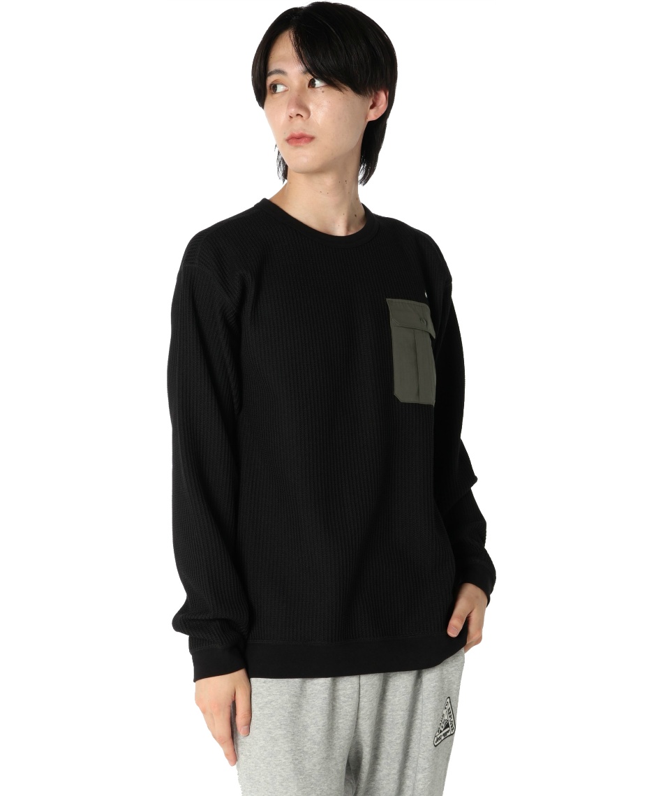 Tシャツ 長袖 サーマルニット PO JP171135E03 | スポーツ用品なら