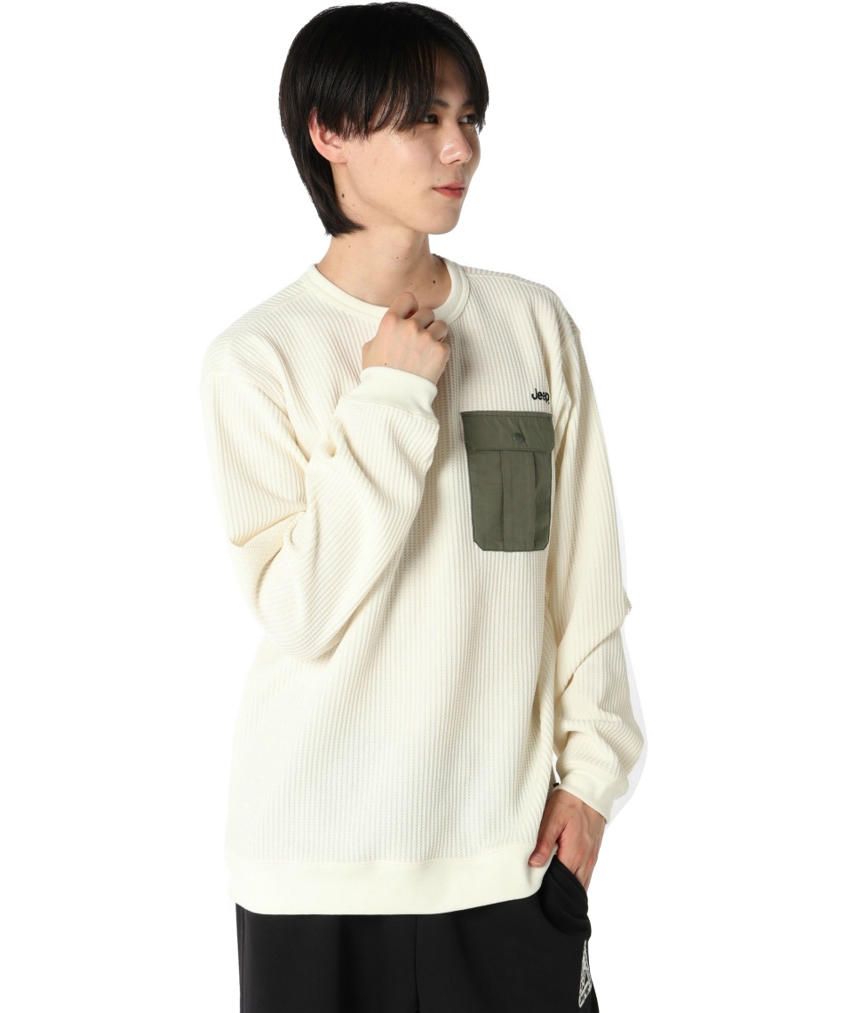 Tシャツ 長袖 サーマルニット PO JP171135E03 | スポーツ用品なら